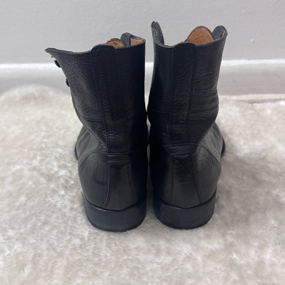 John Varvatos Convert Combat Vintage Military Boots Six O Six Sz 9.5 - Picture 7 of 12